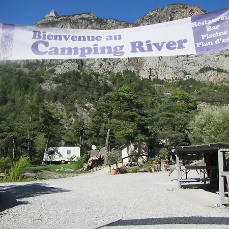 Kemp Camping River Le Martinet (Alpes-de-Haute-Provence)
